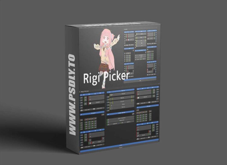 Blender Market - Rigi Picker V1.1.2 1 Blender Market - Rigi Picker V1.1.2