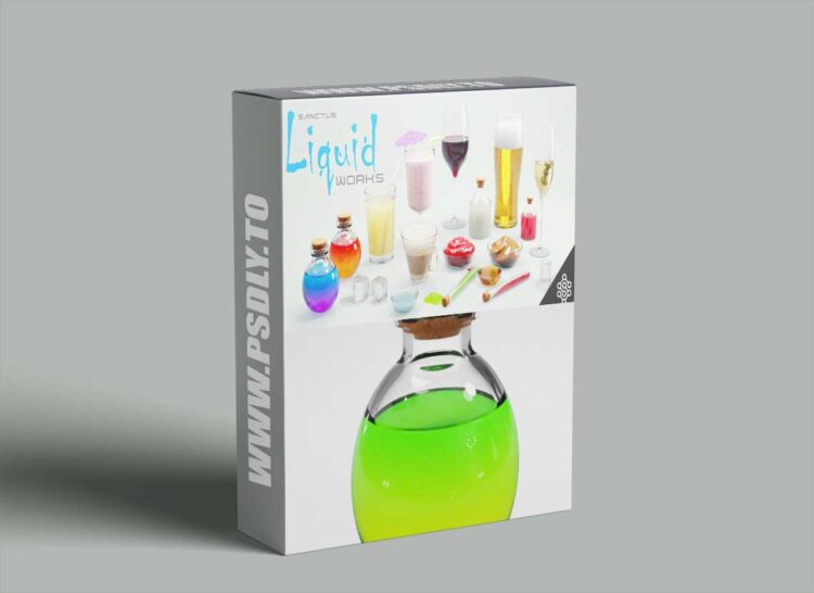Blender Market - Sanctus Liquid Works - Procedural Materials And Assets v1.0.1 1 Blender Market - Sanctus Liquid Works - Procedural Materials And Assets v1.0.1
