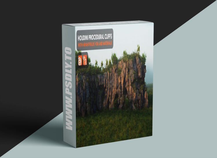 Cgside - Patreon Tutorial + project files - Prodecural Cliffs with heighfields vdb and materialX 1 Cgside - Patreon Tutorial + project files