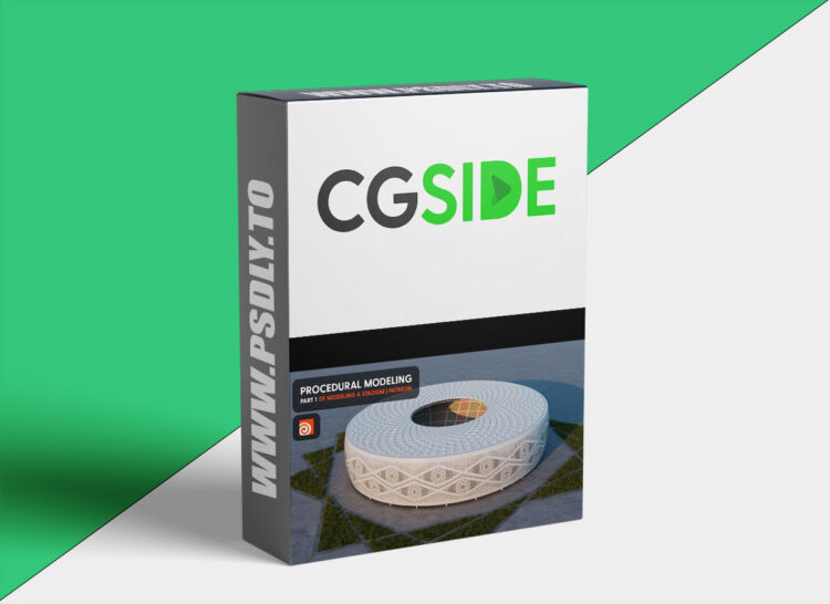 Cgside – Procedural Modeling of a Stadium in Houdini - Full Part 1 Cgside - Procedural Modeling of a Stadium in Houdini - Full Part