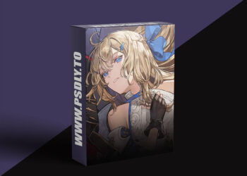 Coloso - A character illustration with transparent colors that seem to be filled with water