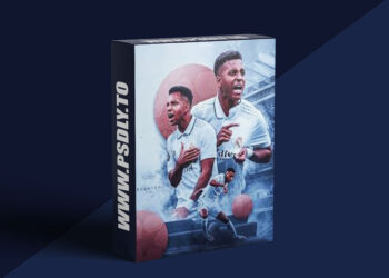 Gigi Zakaidze - Rodrygo Goes - Photoshop Tutorial