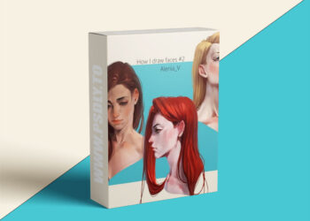 Gumroad - Aleriia_V - how I draw faces #2