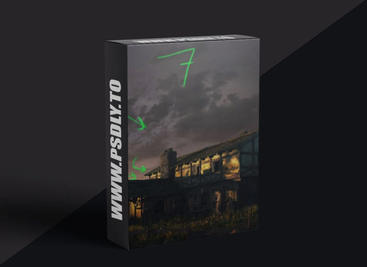 Mattepaint - Magic Beans Creating the Matte Painting 1 Mattepaint - Magic Beans Creating the Matte Painting