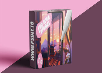 Procreate Tutorial Ocean View Lofi Room