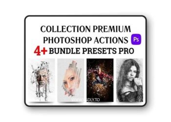 4in1 Bundle Premium Photoshop Action