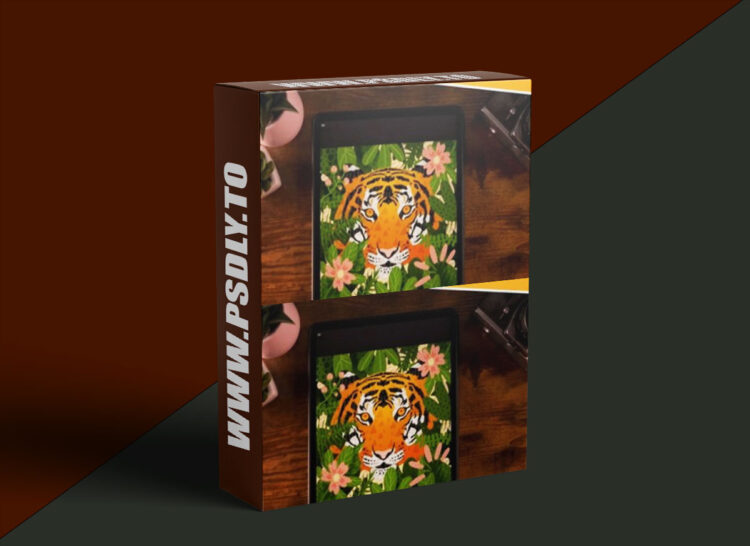 Art with Flo - Stylized Tiger with Patterns 1 Art with Flo - Stylized Tiger with Patterns