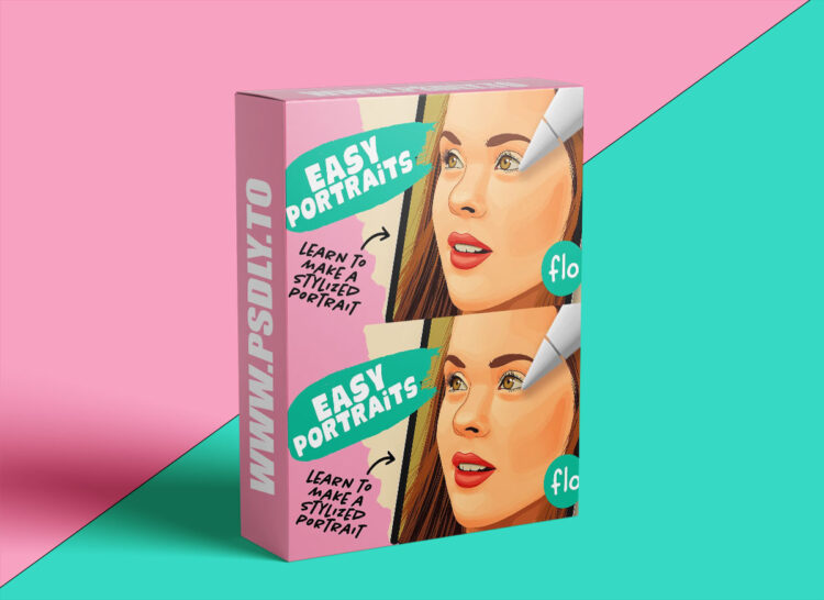 Art with Flo - Vector Style Portrait 1 Art with Flo - Vector Style Portrait