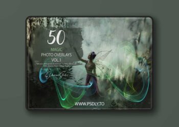 Artstation - 50 Magic Photo Overlays - Vol. 1
