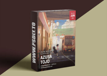 Azusa Tojo - Sketching in Blender