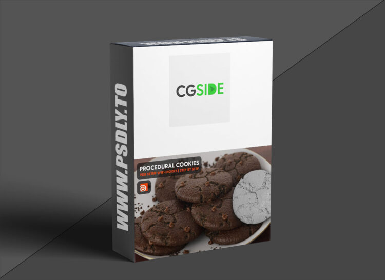 Cgside – Procedural VDB Cookies 1 Cgside – Procedural VDB Cookies