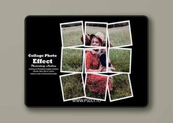 Collage Photo Effect - Photoshop Action
