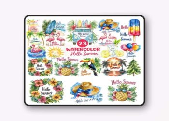 Hello Summer Clipart