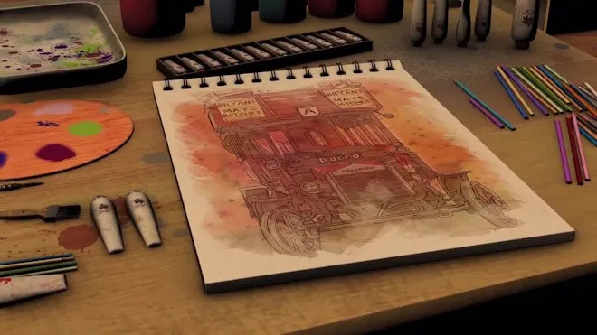 MotionArray - Sketchbook Slideshow 3280359 - After Effects Templates 2 MotionArray - Sketchbook Slideshow 3280359 - After Effects Templates