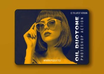 Oil Duotone - Photoshop Action