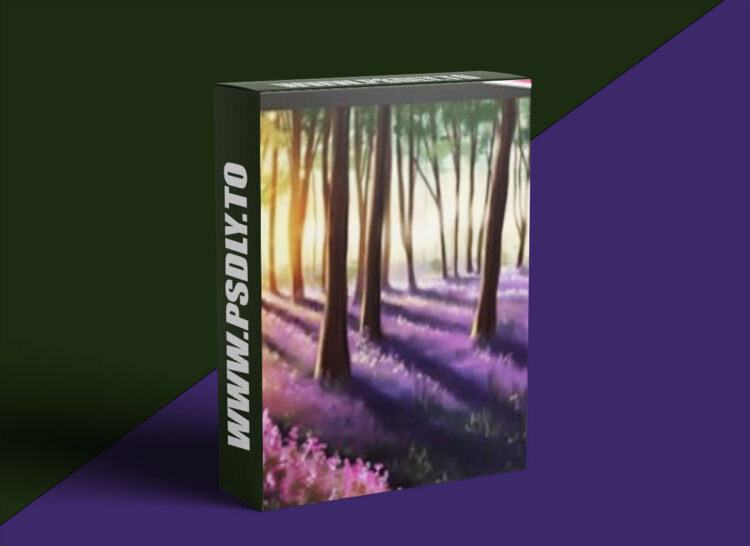 Art With Flo - Spring Forest 1 Art With Flo - Spring Forest