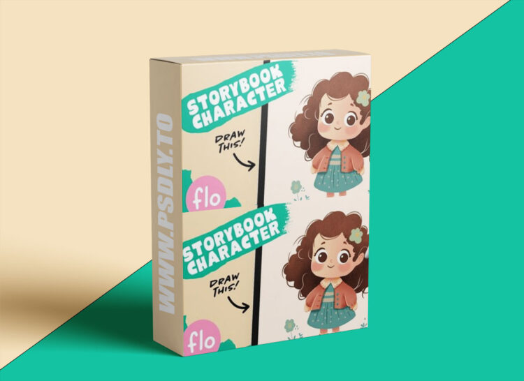 Art With Flo - Storybook Character 1 Art With Flo - Storybook Character