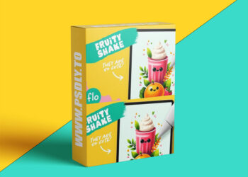 Artwithflo - Procreate Tutorial Fruity Shake