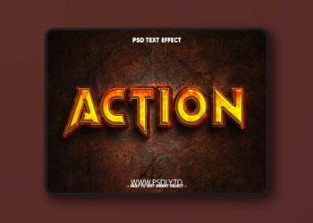 Best 9 Rusted Text Effects for Photoshop