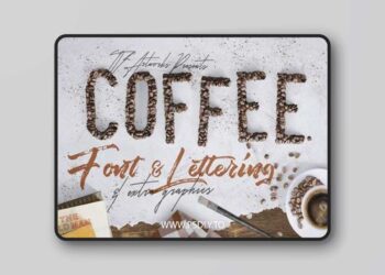 Coffee Beans - Font & Lettering 4Z34CB