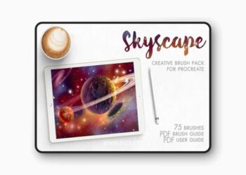 Creative Skyscape Toolkit - Procreate Brushes Pack