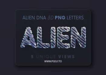 Deeezy - Alien DNA Science - 3D Lettering 47257