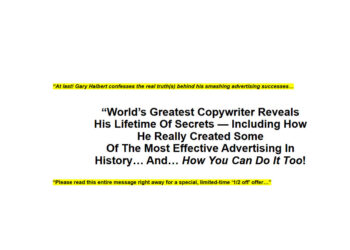 Gary Halbert – Last Seminar