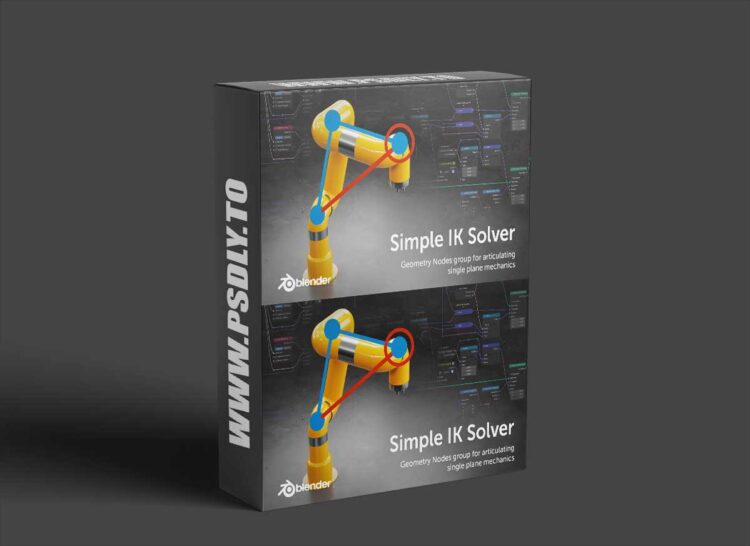 Simple IK Solver Node Group for Blender 1 Simple IK Solver Node Group for Blender