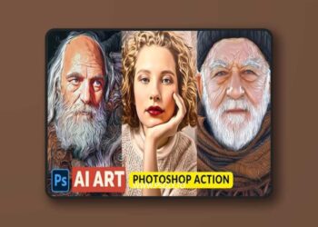 Stunning Artwork Action for Photoshop