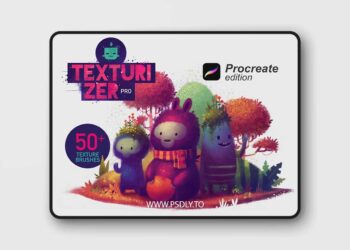 Texturizer Pro Brush Pack for Procreate