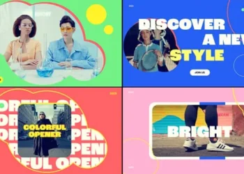 Videohive - Intro - Colorful Intro - 58201596