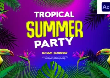 Videohive - Tropical Summer Party Intro - 57413897