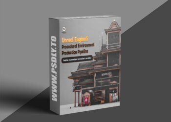 Wingfox – Houdini & Unreal Engine 5 Tutorial Procedural Environment Production Pipeline