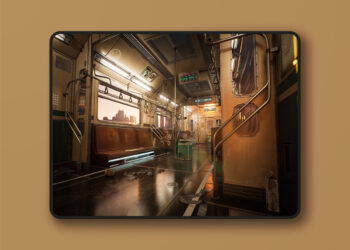 Cyberpunk Subway Train Kit