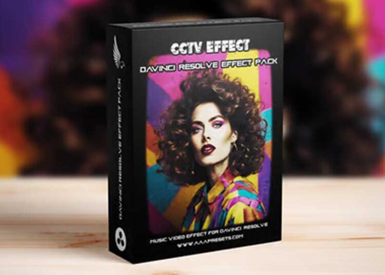 Efecto CCTV CRT for DaVinci 1 Efecto CCTV CRT for DaVinci