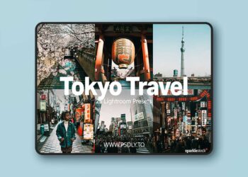 GraphicRiver - 14 Tokyo Travel Lightroom Presets and LUTs