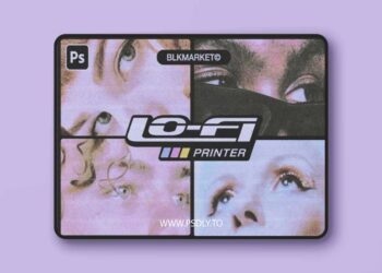 Lo-Fi Printer - Vintage Photo Effects for Photoshop