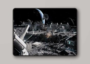 Modular Sci-Fi Base - Indoor Outdoor - Moon Theme (5.5)