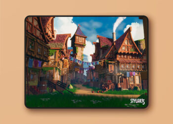 Modular Stylized Medieval Town v1.0