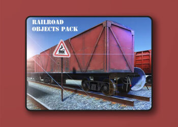 Rail Road Objects Pack v2.1