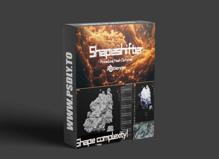 Shapeshifter v1.0 Addon For Blender 1 Shapeshifter v1.0 Addon For Blender