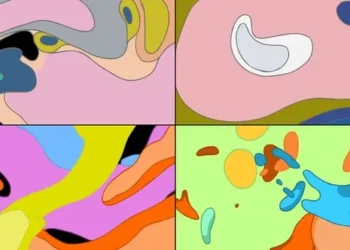 Abstract Colorful Transitions for DaVinci Resolve - 58360232