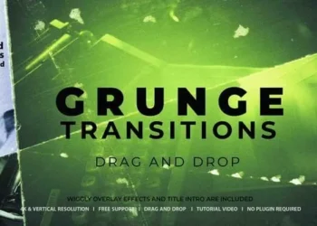 Videohive - Grunge Transitions - 58362500