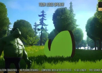 Videohive - Toon Logo Opener - 39662621