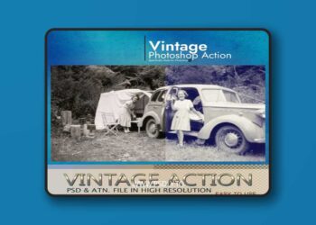 Vintage Actions & Photo Effects Collection for Photoshop