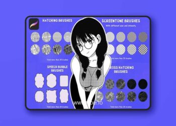 200 Procreate Manga Megapack 291634017