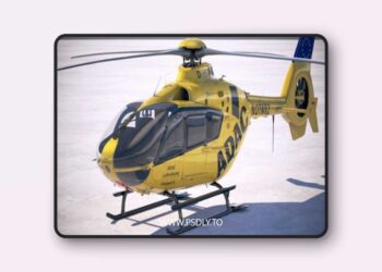 ADAC Eurocopter EC135 3D Model