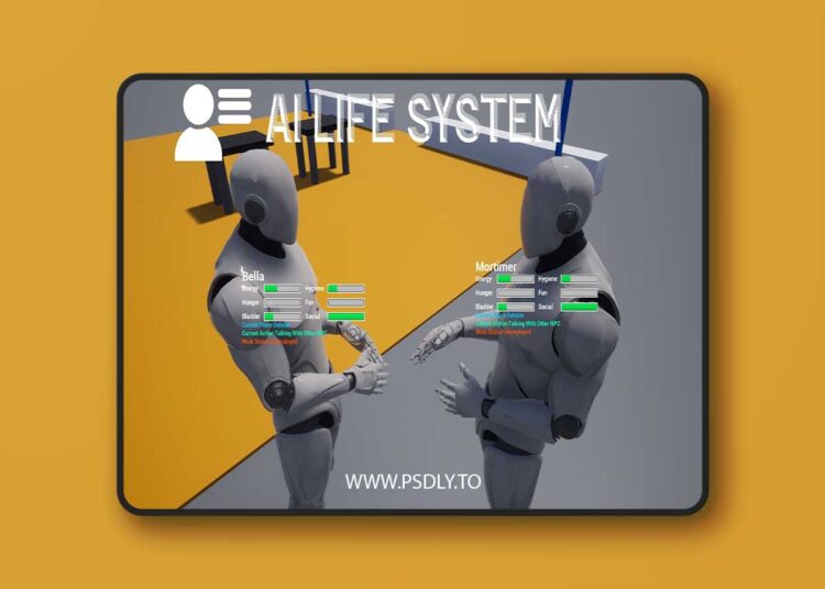 AI Life System (4.26 – 4.27 and 5.0 – 5.5) for Unreal Engine 1 AI Life System (4.26 – 4.27 and 5.0 – 5.5)