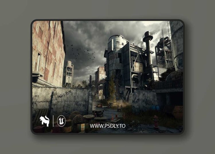 Abandoned Industrial Factory Environment – Unreal Engine 1 Abandoned Industrial Factory Environment – Unreal Engine