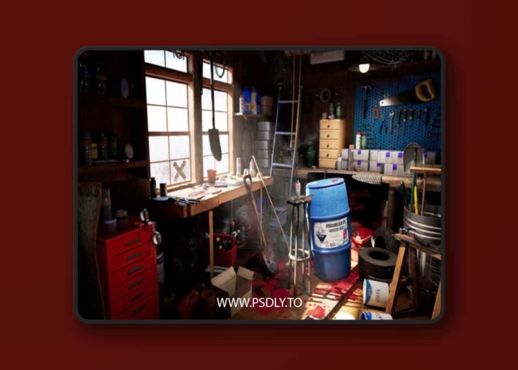 Abandoned Shed – Unreal Engine 3D Model 1 Abandoned Shed – Unreal Engine 3D Model